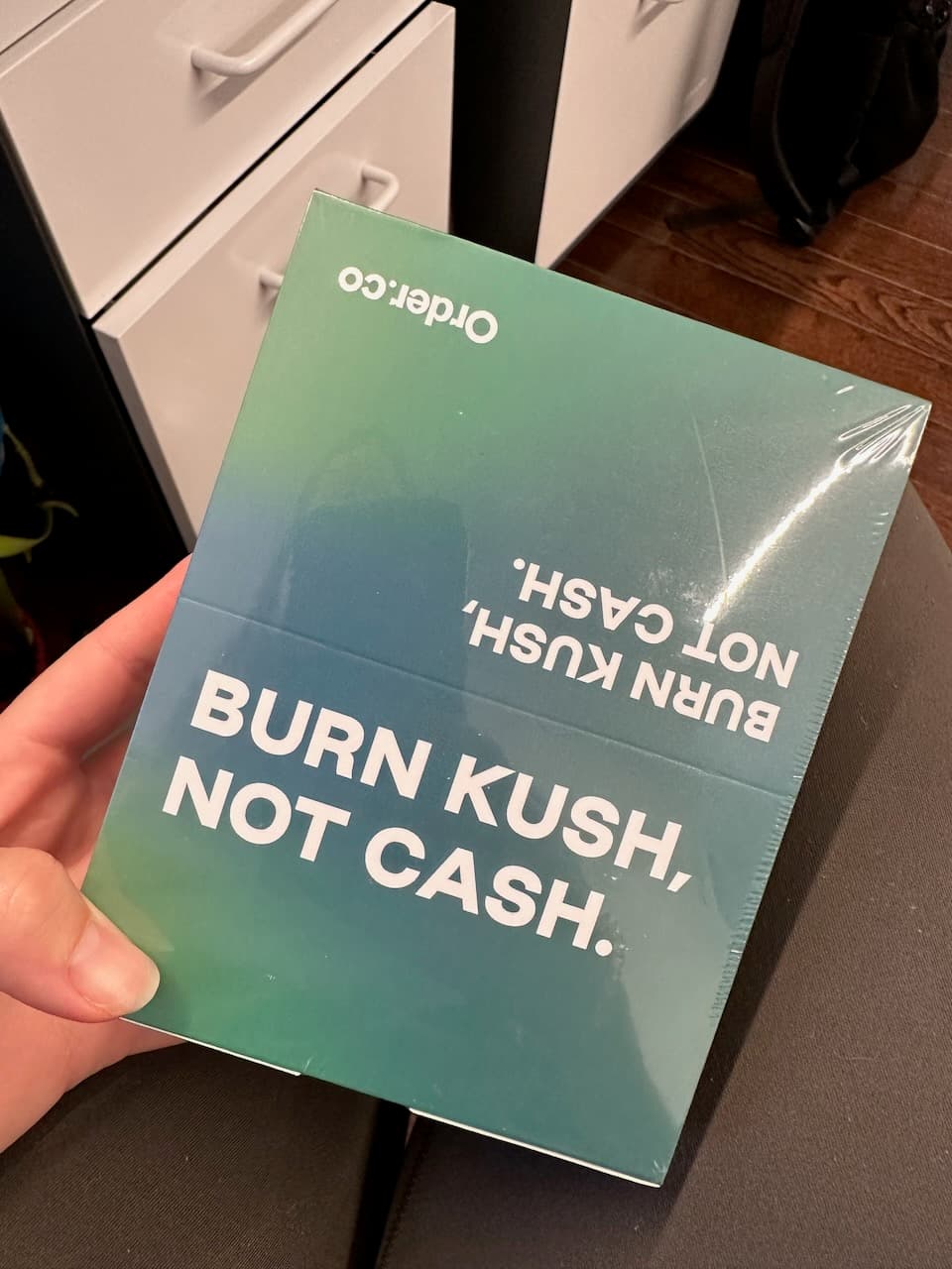 By far the most fun company swag we’ve ever witnessed